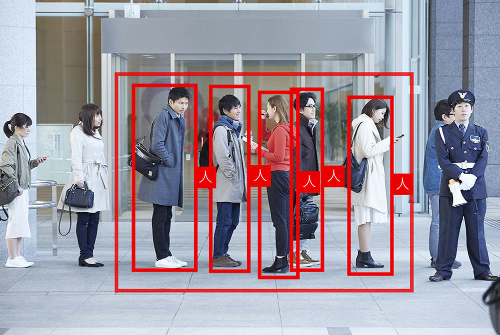 AI機能を設定「行列検出」