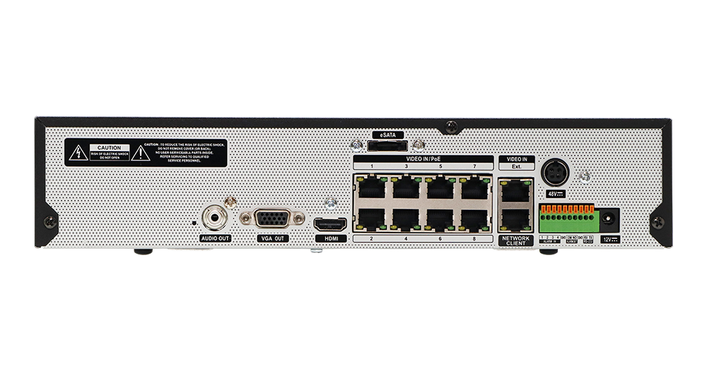 4K対応PoE給電方式 16ch ネットワークビデオレコーダ - ジャパン