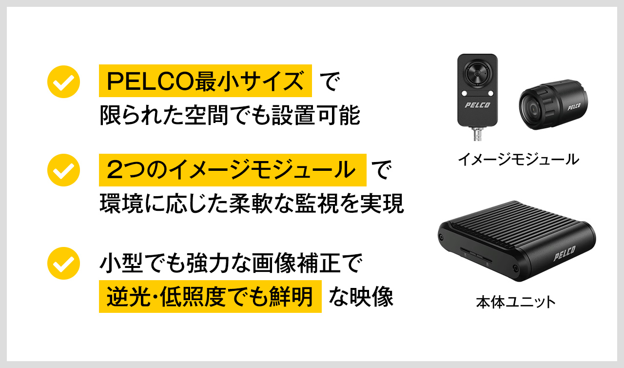 SARIX モジュラーカメラ