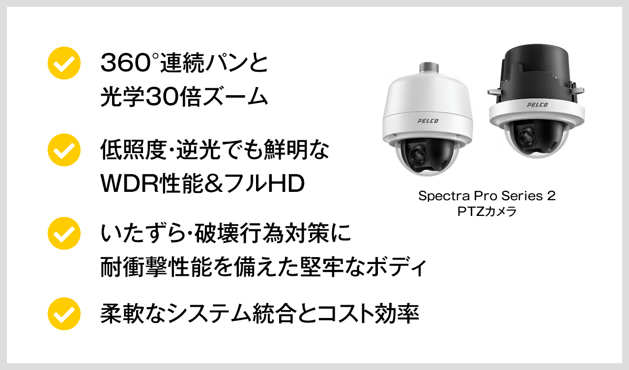 Spectra Pro Series 2 PTZカメラ