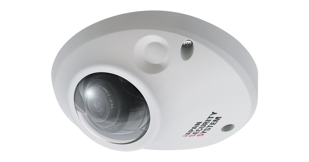 フルHD対応 2メガピクセル屋外コンパクトドーム型ネットワークカメラ